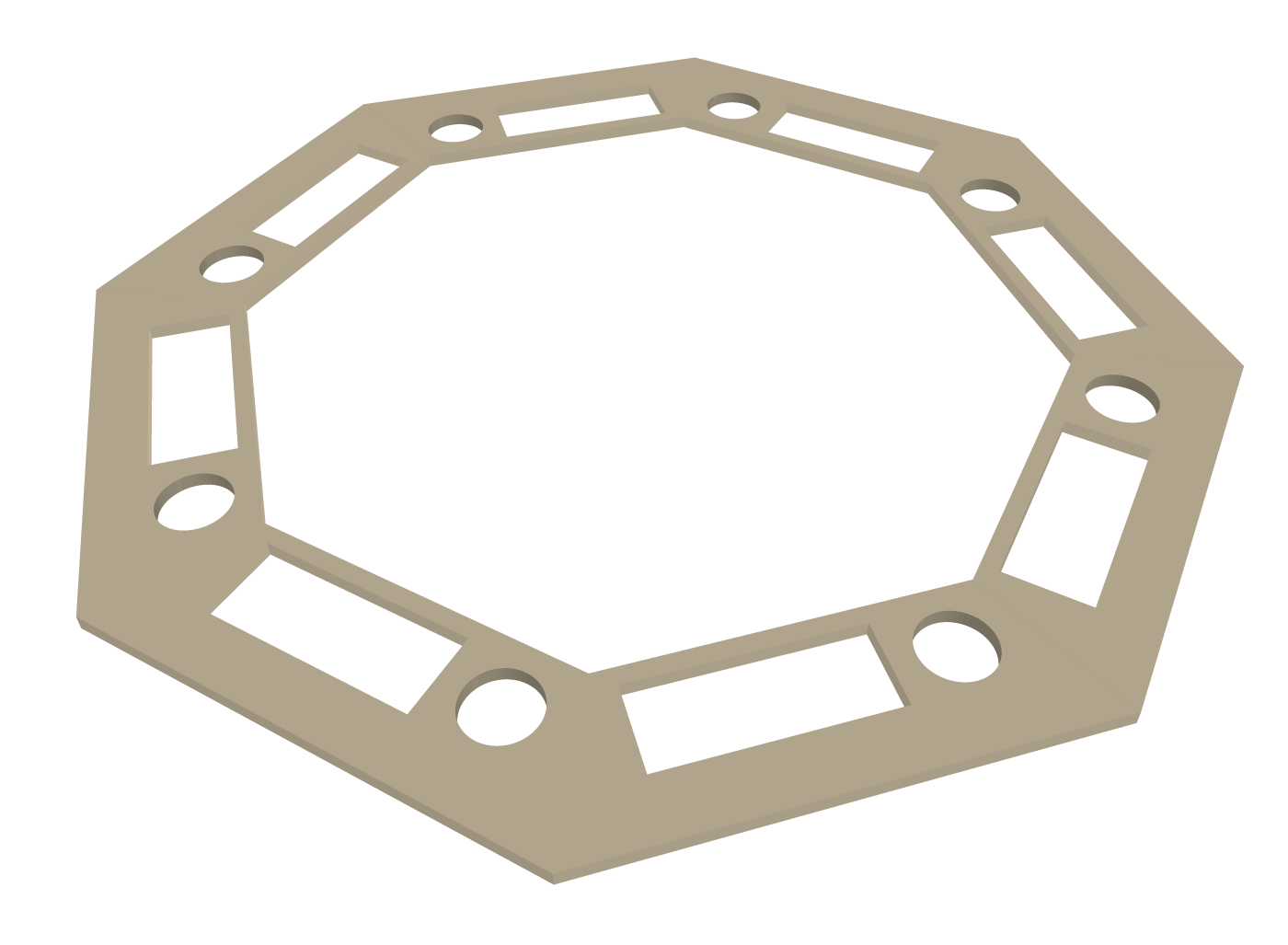 Octagon Table Plans