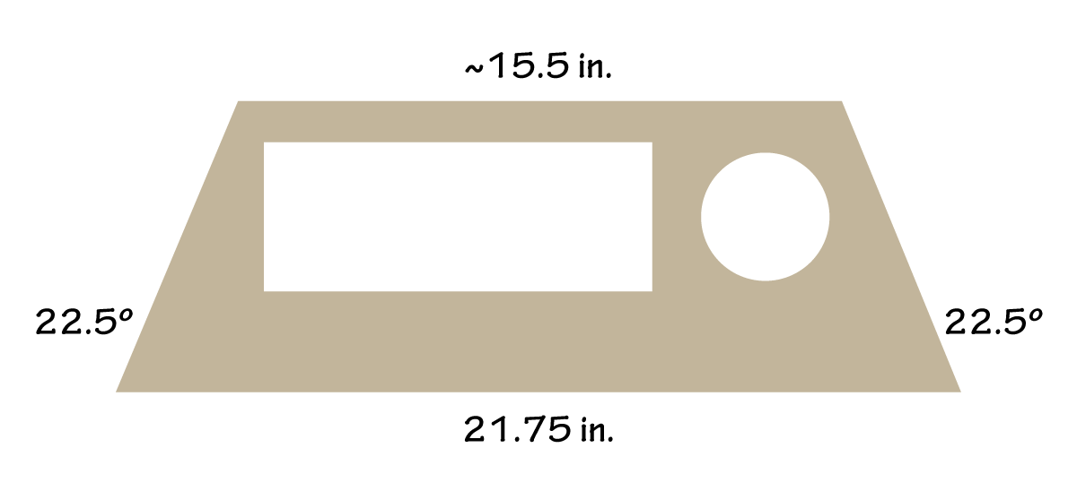 Dimensions For Octagon Poker Table